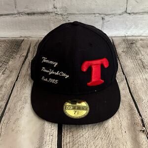 Tommy Hilfiger New York City Black Hat, 7.5, 59.6cm